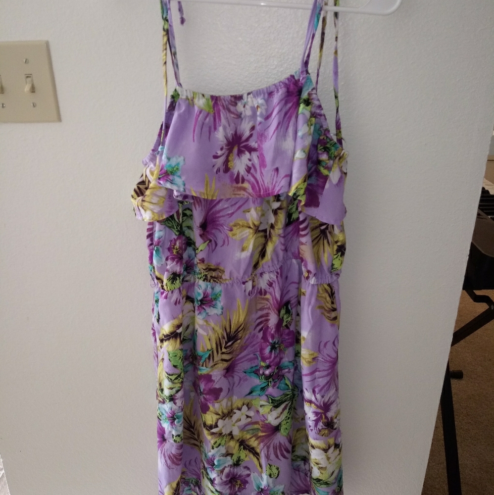 Purple dress